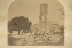 000423 Dowlish Wake Church before the 1860 restoration c1855