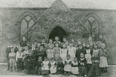 000753 Pupils of Dowlish Wake School c1895