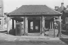 000489 West Side of Market House before restoration 1981