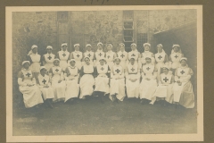 000620 Nurses of Ilminster V A D Hospital, Methodist school rooms, Ilminster including Rosa Parsons, Miss Chappel, Mrs Duke1917